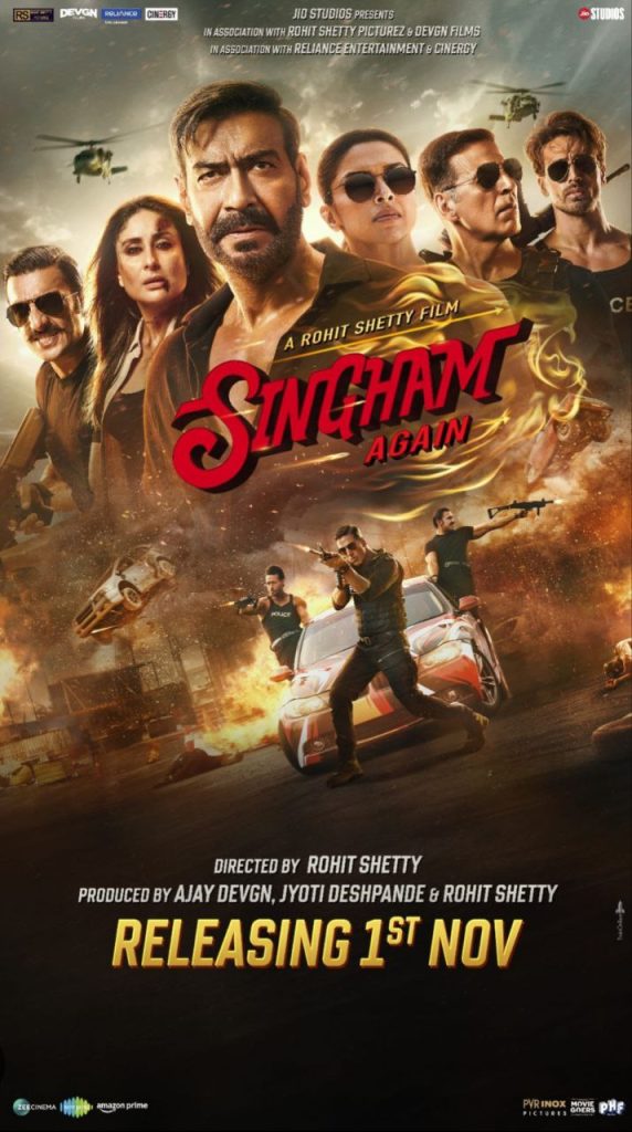 Download Singham Again (2024) Hindi Movie 720P | 1080P